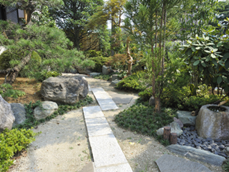 そば処桂　日本庭園